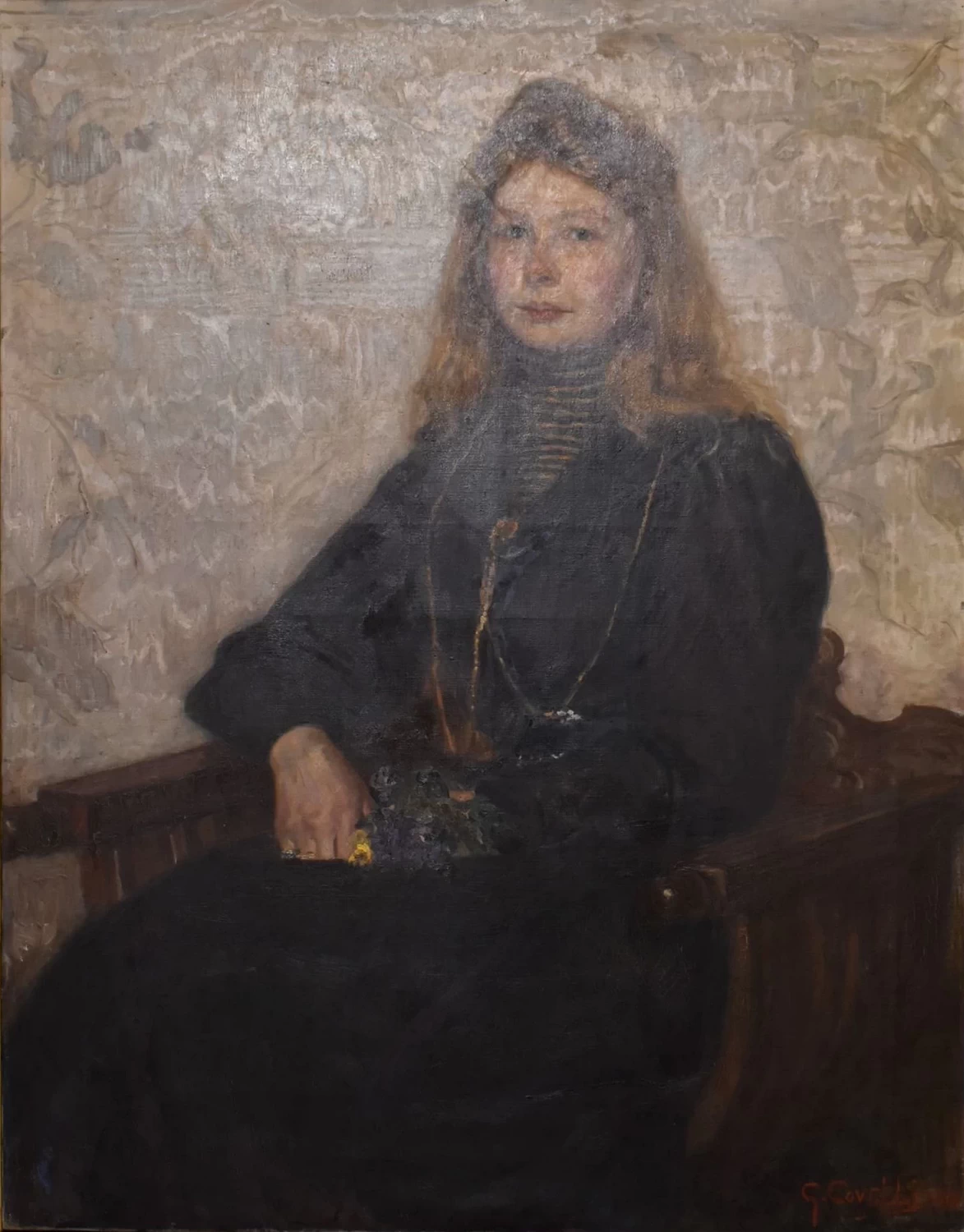 Gaele Covelli - Ritratto di signorina inglese, Museo delle Arti di Catanzaro